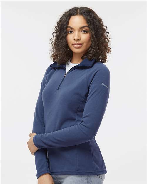 Columbia Women's Glacial™ IV Half-Zip Fleece Pullover 180220 Custom Embroidered Business Logo