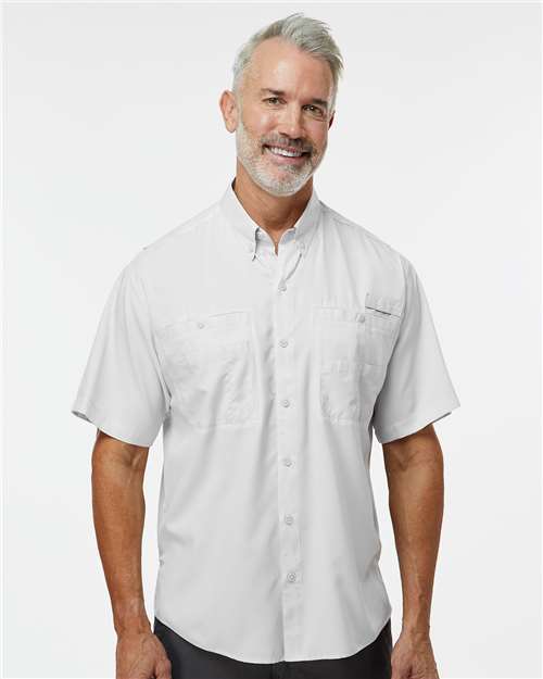 Custom Embroidered  Paragon Hatteras Performance Short Sleeve Fishing Shirt 700  