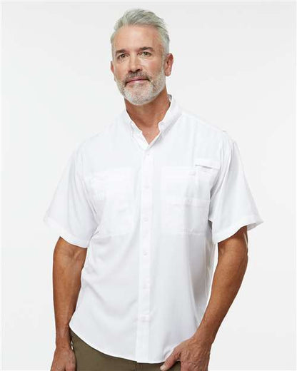 Custom Embroidered  Paragon Hatteras Performance Short Sleeve Fishing Shirt 700  