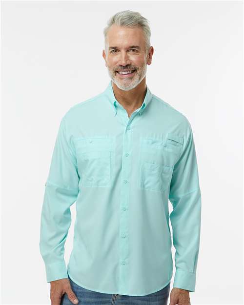Custom Embroidered  Paragon Kitty Hawk Performance Long Sleeve Fishing Shirt 702  