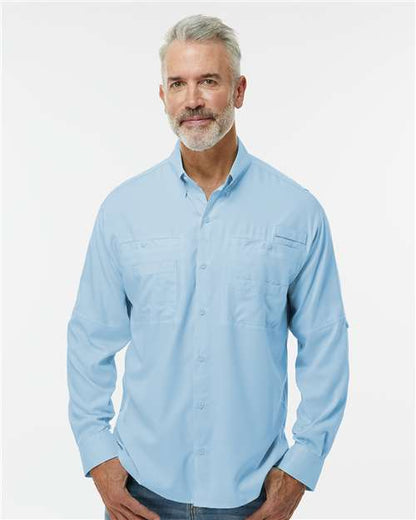 Custom Embroidered  Paragon Kitty Hawk Performance Long Sleeve Fishing Shirt 702  