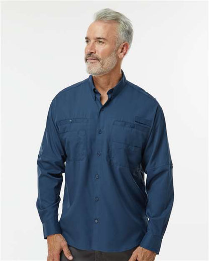 Custom Embroidered  Paragon Kitty Hawk Performance Long Sleeve Fishing Shirt 702  