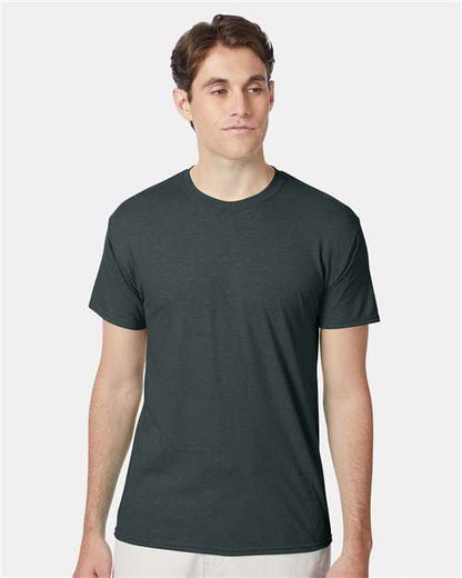 Hanes Perfect-T Triblend T-Shirt 42TB Athletic Green Heather