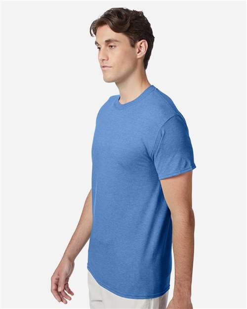 Hanes Perfect-T Triblend T-Shirt 42TB Carolina Blue Heather