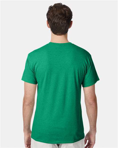 Hanes Perfect-T Triblend T-Shirt 42TB Kelly Green Heather