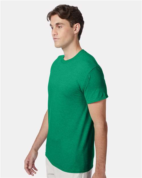 Hanes Perfect-T Triblend T-Shirt 42TB Kelly Green Heather