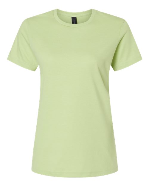 Gildan Softstyle® Women’s T-Shirt 64000L Pistachio Custom Embroidered Business Logo