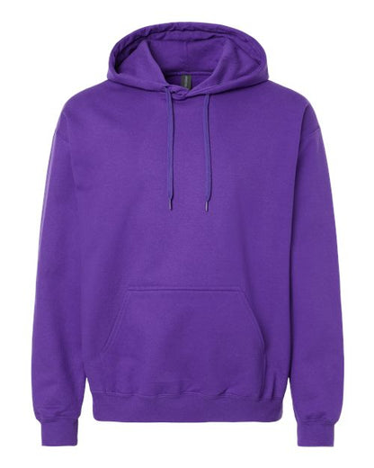 Gildan Softstyle® Midweight Hooded Sweatshirt SF500 Purple Custom Embroidered Business Logo