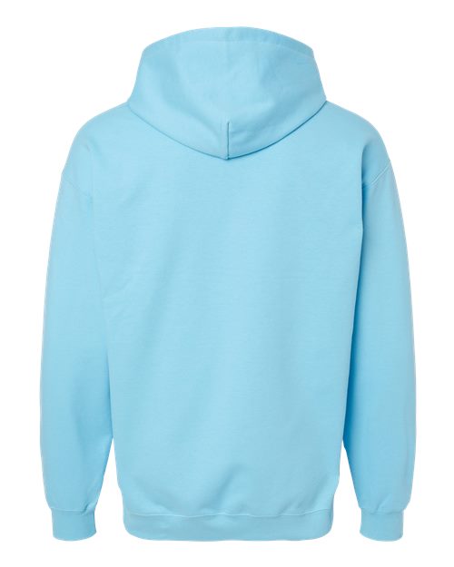 Gildan Softstyle® Midweight Hooded Sweatshirt SF500 Sky Custom Embroidered Business Logo