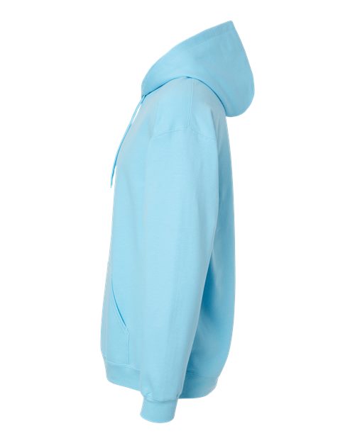 Gildan Softstyle® Midweight Hooded Sweatshirt SF500 Sky Custom Embroidered Business Logo