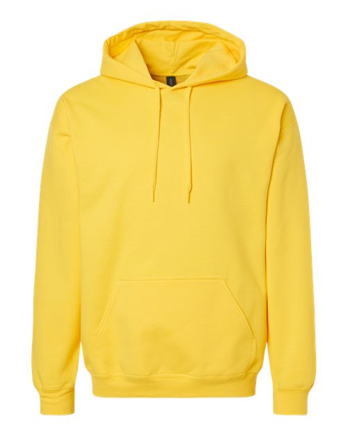 Gildan Softstyle® Midweight Hooded Sweatshirt SF500 Cocoa Custom Embroidered Business Logo