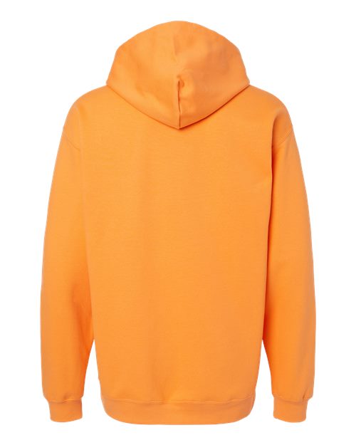 Gildan Softstyle® Midweight Hooded Sweatshirt SF500 Tangerine Custom Embroidered Business Logo