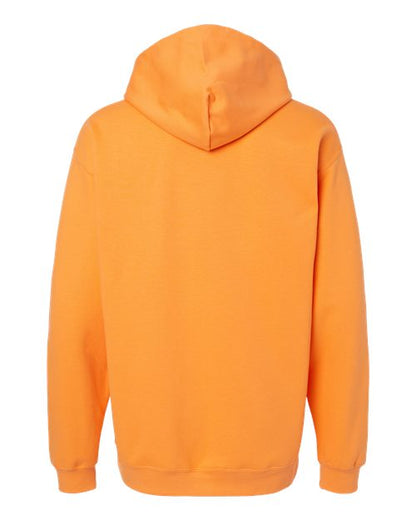 Gildan Softstyle® Midweight Hooded Sweatshirt SF500 Tangerine Custom Embroidered Business Logo