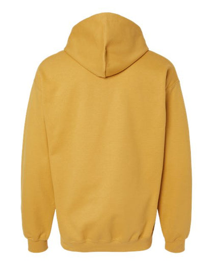 Gildan Softstyle® Midweight Hooded Sweatshirt SF500 Mustard Custom Embroidered Business Logo