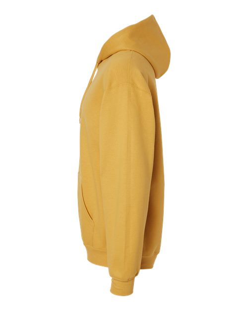 Gildan Softstyle® Midweight Hooded Sweatshirt SF500 Mustard Custom Embroidered Business Logo