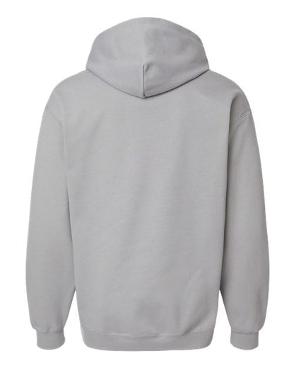 Gildan Softstyle® Midweight Hooded Sweatshirt SF500 Cement Custom Embroidered Business Logo