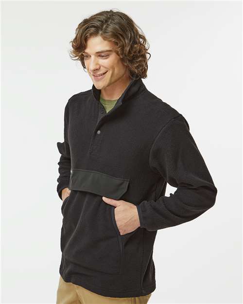 DRI DUCK Timber Mountain Fleece Pullover 7356 Custom Embroidered Business Logo