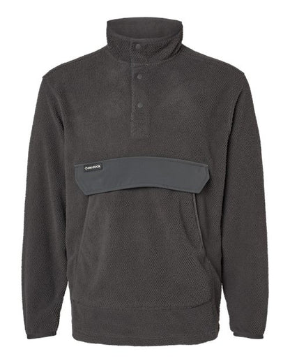 DRI DUCK Timber Mountain Fleece Pullover 7356 Custom Embroidered Business Logo
