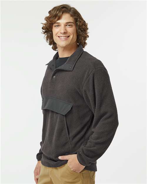 DRI DUCK Timber Mountain Fleece Pullover 7356 Custom Embroidered Business Logo