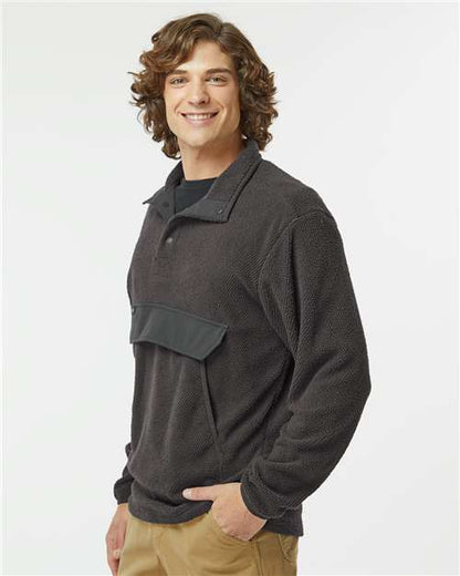 DRI DUCK Timber Mountain Fleece Pullover 7356 Custom Embroidered Business Logo
