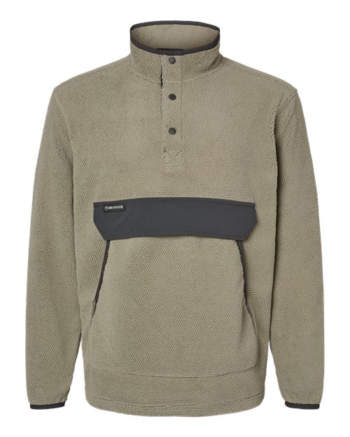 DRI DUCK Timber Mountain Fleece Pullover 7356 Custom Embroidered Business Logo