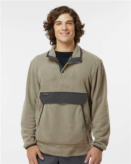 Custom Embroidered  DRI DUCK Timber Mountain Fleece Pullover 7356  