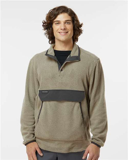 Custom Embroidered  DRI DUCK Timber Mountain Fleece Pullover 7356  