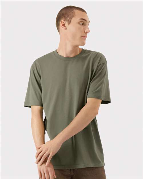 Custom Embroidered  American Apparel Sueded Cloud Jersey Tee 5389  