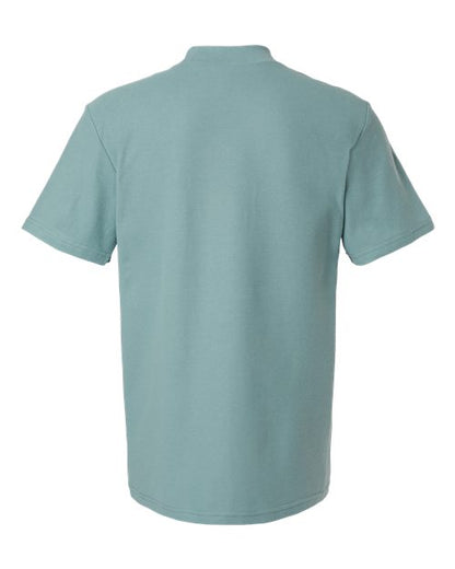 American Apparel Pique Mockneck Tee 1PQ