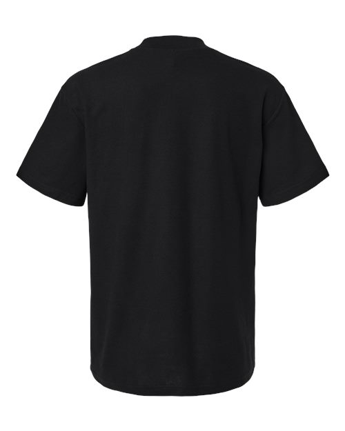American Apparel Pique Mockneck Tee 1PQ