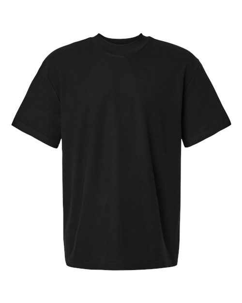 American Apparel Pique Mockneck Tee 1PQ