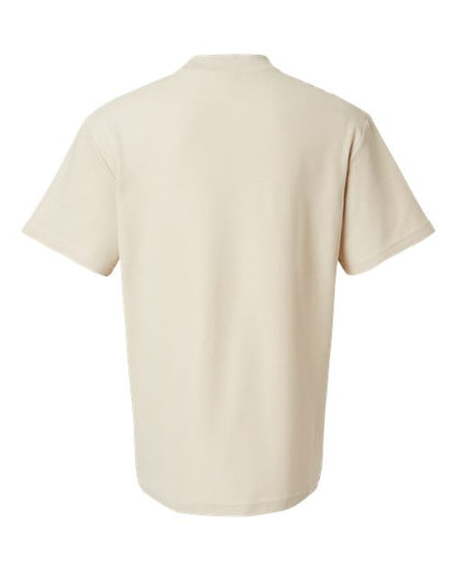 American Apparel Pique Mockneck Tee 1PQ