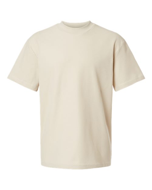 American Apparel Pique Mockneck Tee 1PQ