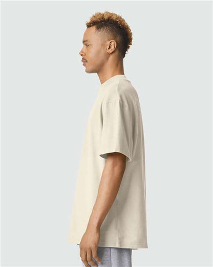 American Apparel Pique Mockneck Tee 1PQ