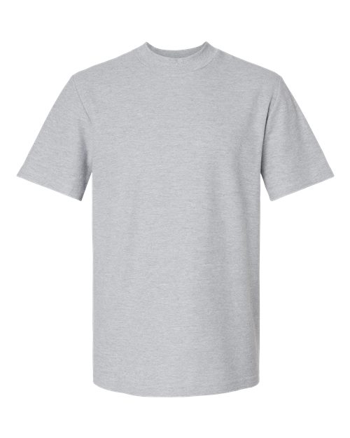 American Apparel Pique Mockneck Tee 1PQ