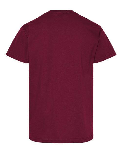 Hanes Essential-T Youth T-Shirt 5480 Athletic Cardinal