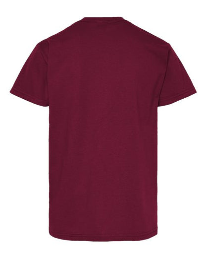 Hanes Essential-T Youth T-Shirt 5480 Athletic Cardinal