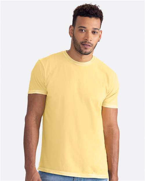 Custom Embroidered  Next Level Soft Wash T-Shirt 3600SW  