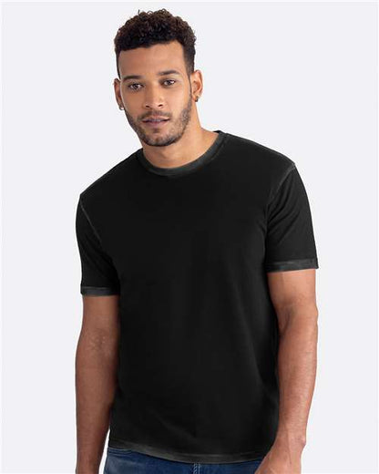 Custom Embroidered  Next Level Soft Wash T-Shirt 3600SW  