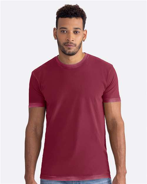 Custom Embroidered  Next Level Soft Wash T-Shirt 3600SW  