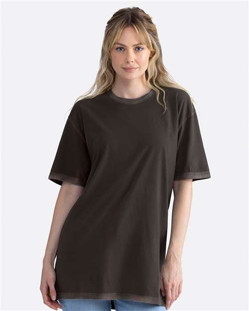 Custom Embroidered  Next Level Soft Wash T-Shirt 3600SW  