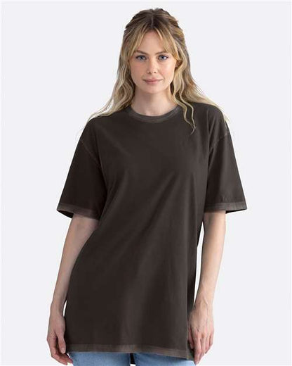 Custom Embroidered  Next Level Soft Wash T-Shirt 3600SW  