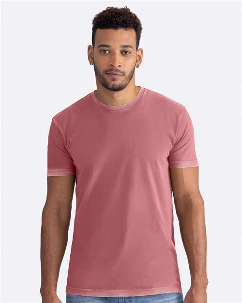 Custom Embroidered  Next Level Soft Wash T-Shirt 3600SW  