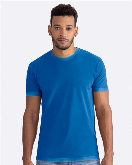 Custom Embroidered  Next Level Soft Wash T-Shirt 3600SW  