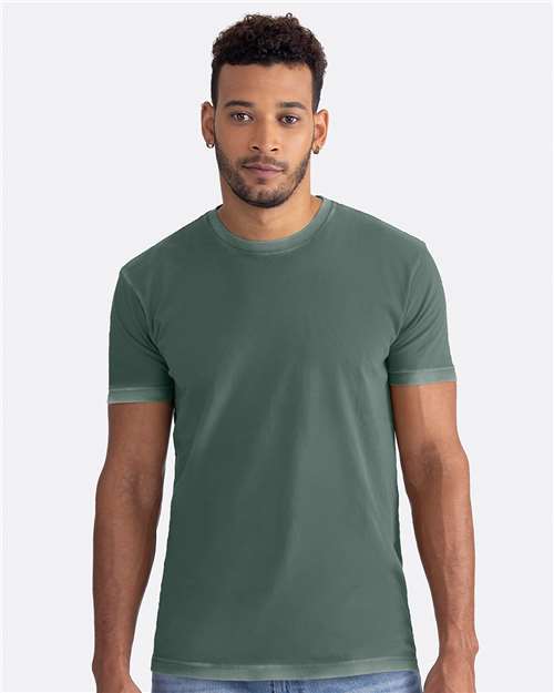 Custom Embroidered  Next Level Soft Wash T-Shirt 3600SW  