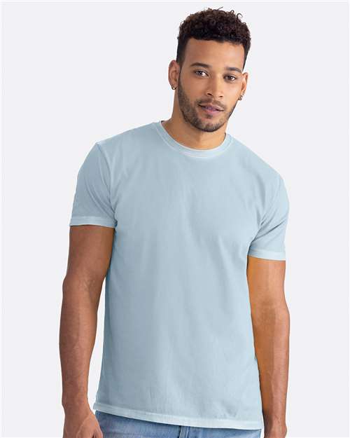 Custom Embroidered  Next Level Soft Wash T-Shirt 3600SW  