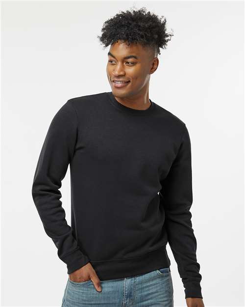 Custom Embroidered  J. America BTB Fleece Crewneck Sweatshirt 8721  