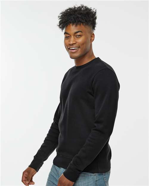 J. America BTB Fleece Crewneck Sweatshirt 8721