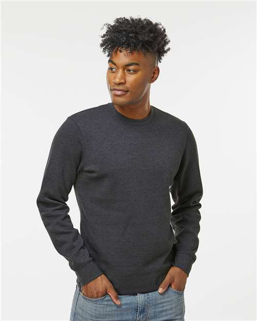 Custom Embroidered  J. America BTB Fleece Crewneck Sweatshirt 8721  