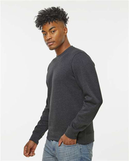 J. America BTB Fleece Crewneck Sweatshirt 8721